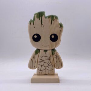 Personaggio Marvel - Groot in legno creazione artigianale
