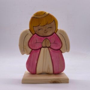 angioletto in legno creazione artigianale