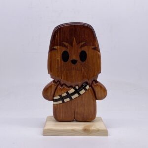 Chewbacca in legno CREAZIONE ARTIGIANALE